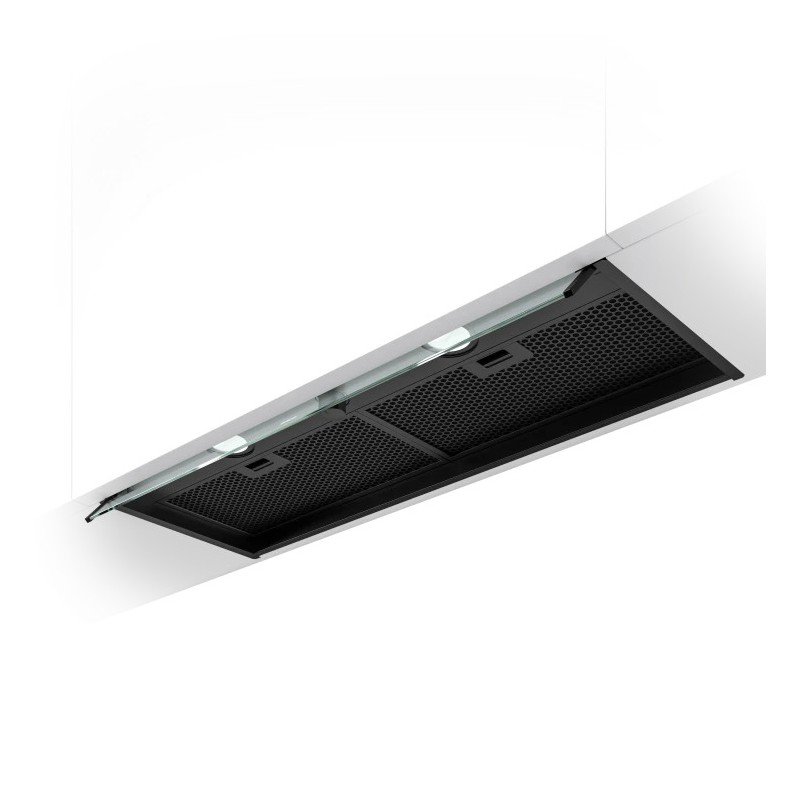 PRF0213266 Campana extractora bajo mueble Elica BOXIN LX EASY DRY BLMAT/A/90 P.31-35 PRF0213266, acabado negro mate, 90 cm