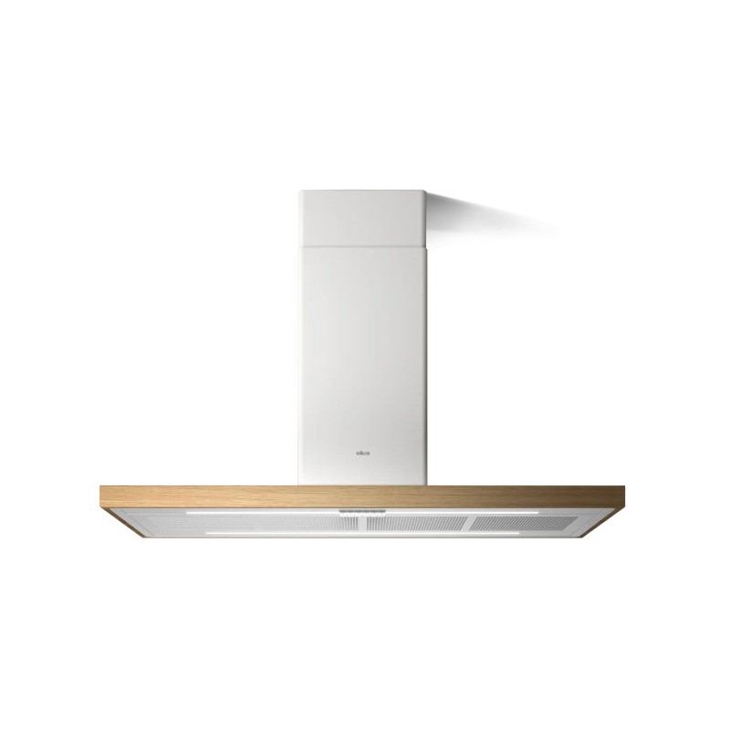 PRF0148081B#EL Elica BIO ISLAND WH/A/120X53 ROVERE PRF0148081B island extractor hood, 120 cm, white finish