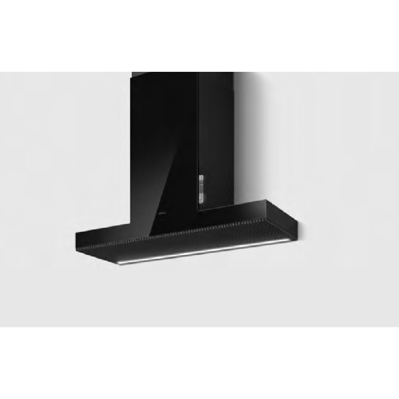 PRF0211367#EL Elica Cappa aspirante a parete HAIKU BLMAT/A/32 PRF0211367 finitura nero opaco da 32 cm