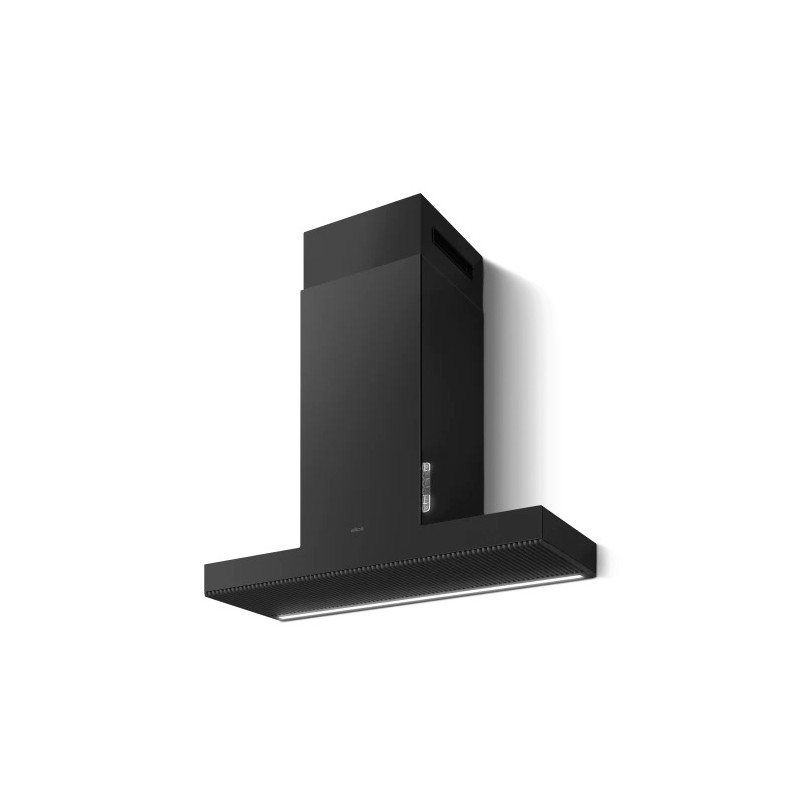 PRF0211334#EL Elica HAIKU BLMAT/A/90 PRF0211334 wall mounted extractor hood, 90 cm, matt black finish