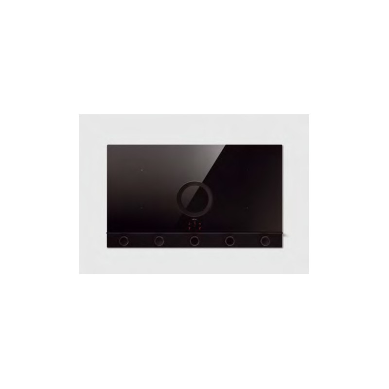 PRF0213327#EL Elica NIKOLATESLA UNPLUGGED EVO BL/A/90 PRF0213327 90cm induction hob with integrated hood, black finish