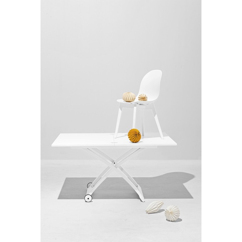  Table basse convertible en bois Connubia Mascotte CB490 105 x 70 (140) cm
