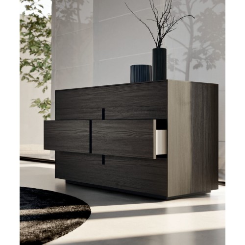Orme Chest of 3 drawers Ilo A2E07044 of 129.5 cm and h. 73.6 cm
