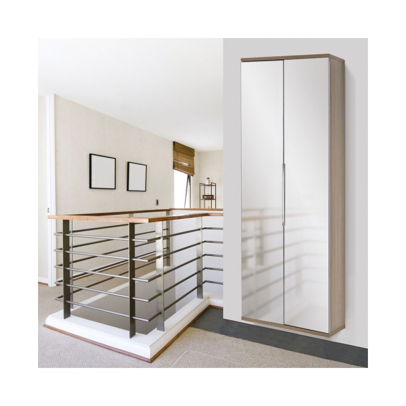  Zapatero Maconi Family 835 de madera con espejo de 39 pares serie Shoe Holder