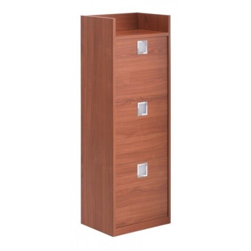 Zapatero Maconi Family 853 de madera con 9 pares de zapateros serie Shoe Holder - profundidad 17 cm