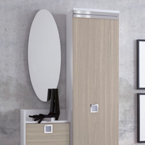 Maconi Specchiera ovale Family 267 da 50 cm e h. 90 cm