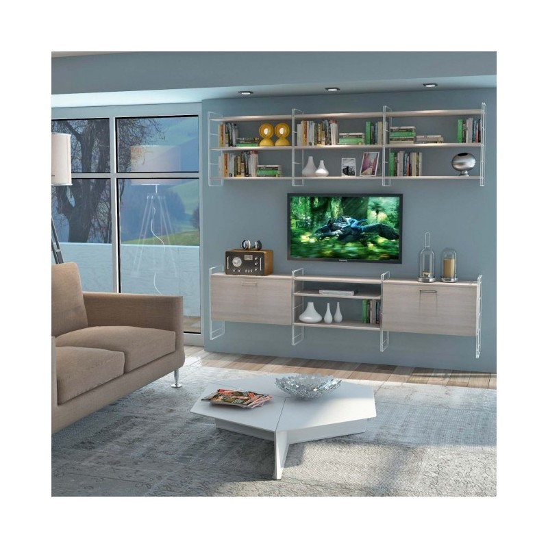  Table basse hexagonale Maconi Drink 1075 en 80 cm et h. Collection Table basse série 35 cm