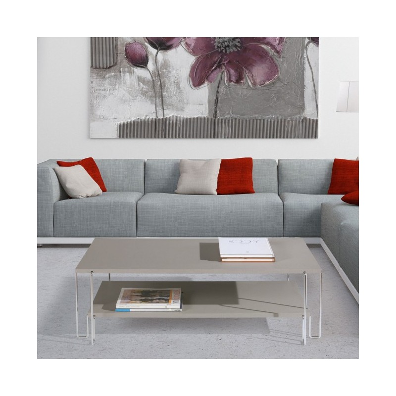  Table basse Maconi Quasar 1080 en bois 105 cm et h. Collection Table basse série 33 cm