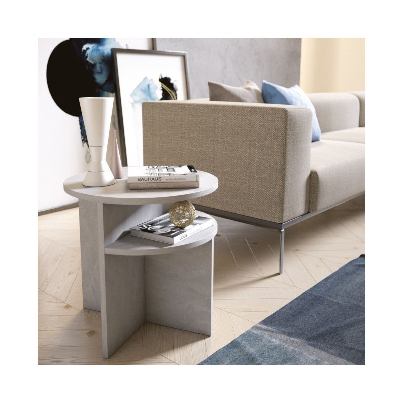  Table basse Maconi Up and Down 1147 en bois de 50 cm et h. Collection de tables basses série 50 cm
