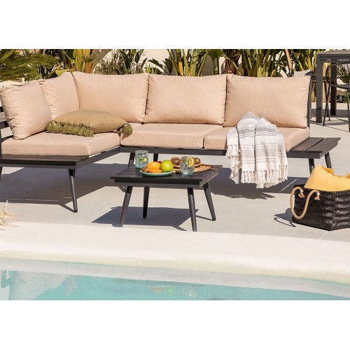 Oppy Home NADI outdoor set with 222x152 cm aluminum structure