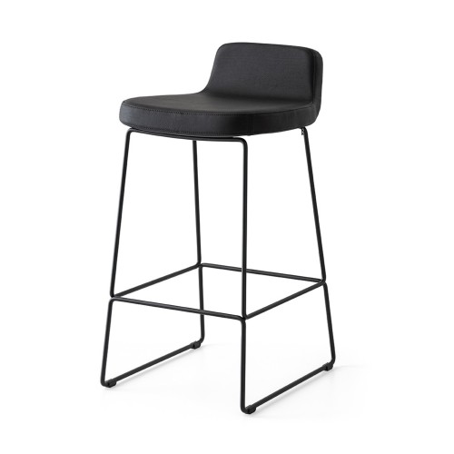 Connubia Riley CB2108 stool with metal structure from h. 80 cm
