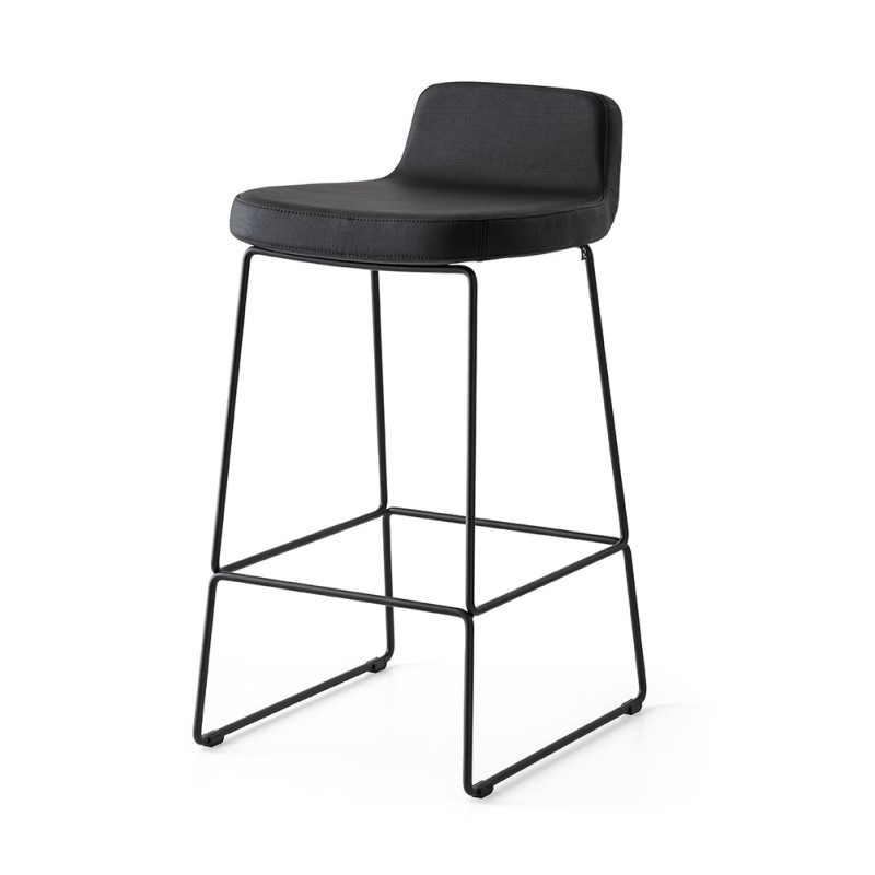 Connubia Riley CB2108-MTO stool with metal structure from h. 80 cm