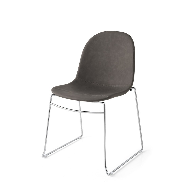  Chaise Connubia Academy CB1696 avec structure en métal et assise au choix