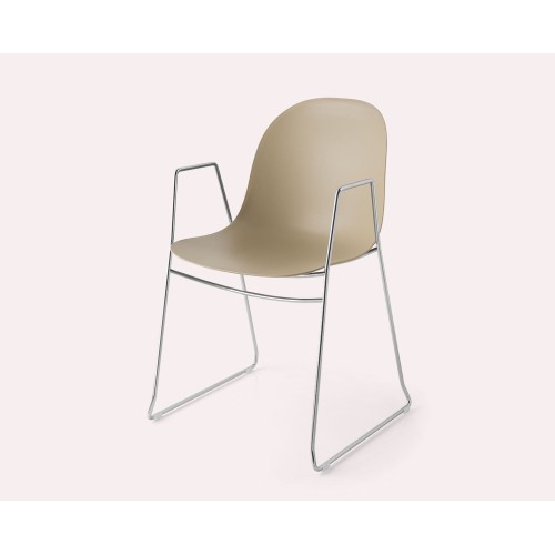 Connubia Chair with armrests Academy CB1697 with metal structure of h. 83 cm