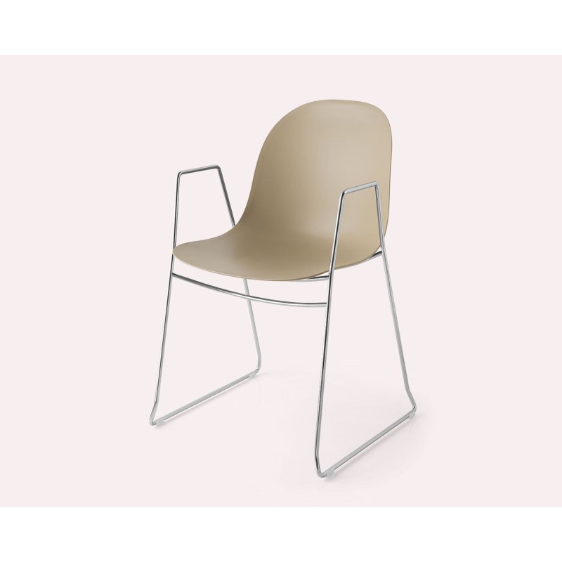  Connubia Academy CB1697-MTO chair with metal frame and seat of your choice - With armrests