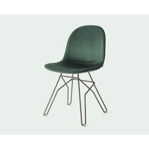 Chaise Connubia Academy CB1664-MTO avec structure métallique et assise au choix