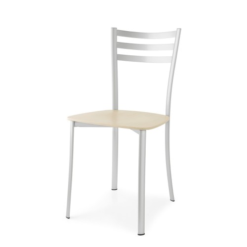 Chaise Connubia Ace CB1320 avec structure métallique et assise au choix