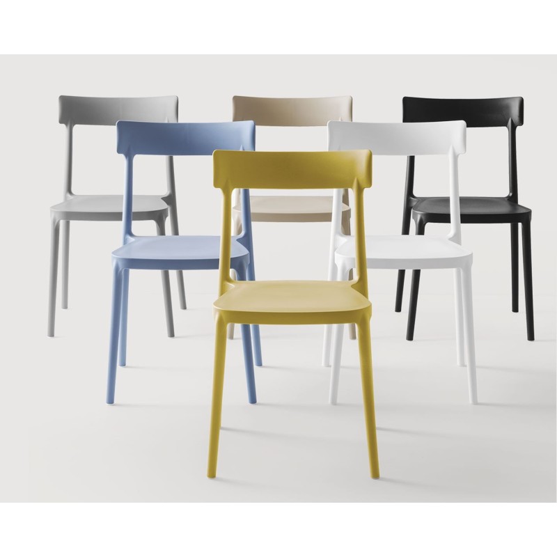  Silla Connubia Argo CB1523 en polipropileno