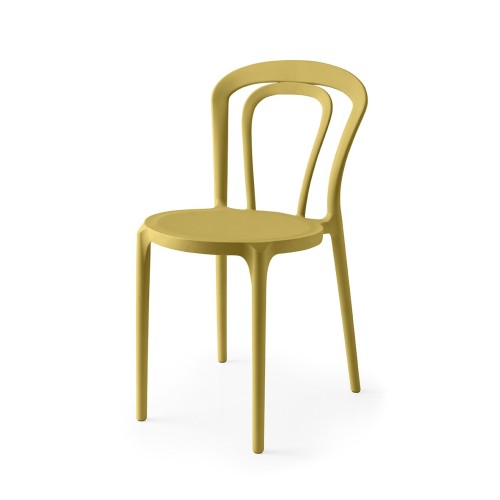 Connubia Coffee Chair CB1970 in polypropylene from h. 83 cm