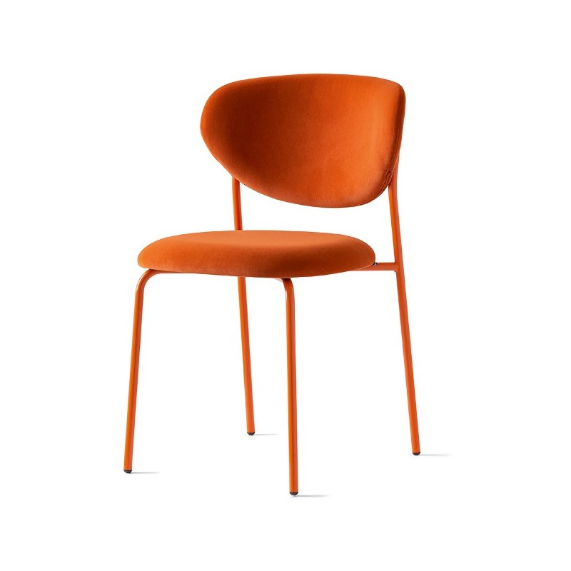  Fauteuil Connubia Cozy CB2135 avec structure en métal et assise au choix