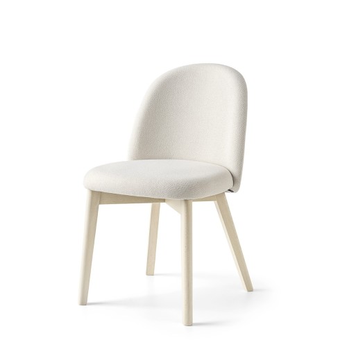 Connubia Tuka CB1994 chair with beech structure of h. 81 cm