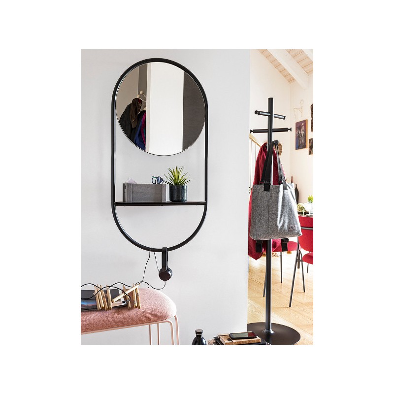  Connubia Mirror Juno CB5223 in metal of 54 cm and h. 104 cm