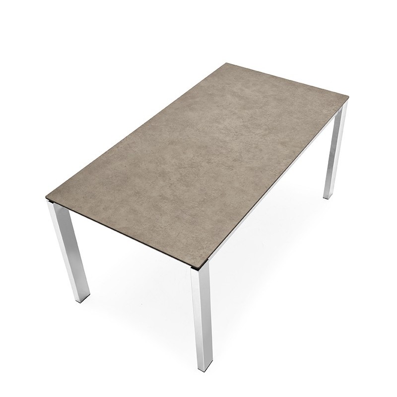  Connubia Extendable table Baron CB4010-R 110 with metal legs of 110 (155) x70 cm