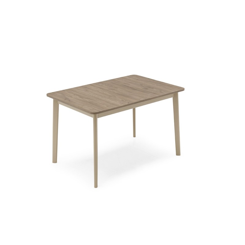  Connubia Extendable table Dine CB4094-Q 90 with beech legs and melamine top 90 (130) x90 cm