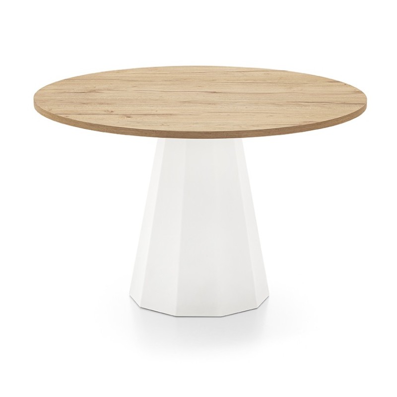  Connubia Dix CB4804-FD 120 fixed round table with metal frame and top of your choice of Ø120 cm