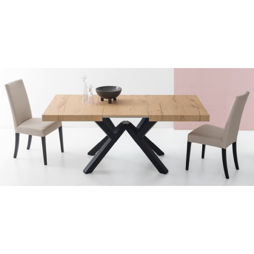 Connubia Extendable table Mikado CB4789-R 130 with beech structure and melamine top 130 (180) x90 cm
