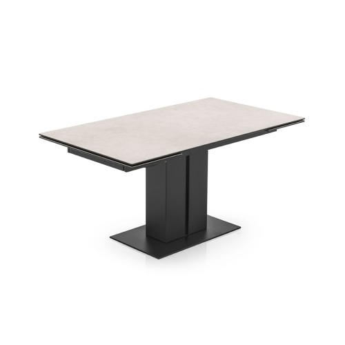 Connubia Extendable table Pegaso CB4799-R 150 with metal structure and ceramic top of 150 (230) x90 cm