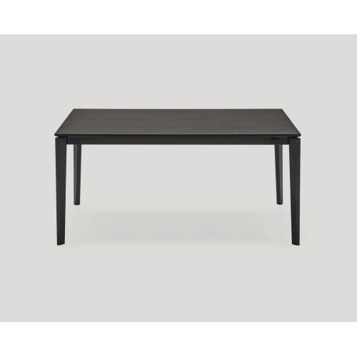 Connubia Extendable table Pentagon Fast CB4800-R 130 with metal legs and ceramic top of 130 (230) x90 cm