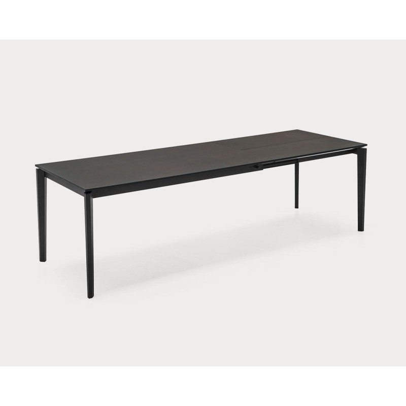  Connubia Pentagon Fast CB4800-R 1600 extendable table with metal frame and 160(260)x90 cm ceramic top