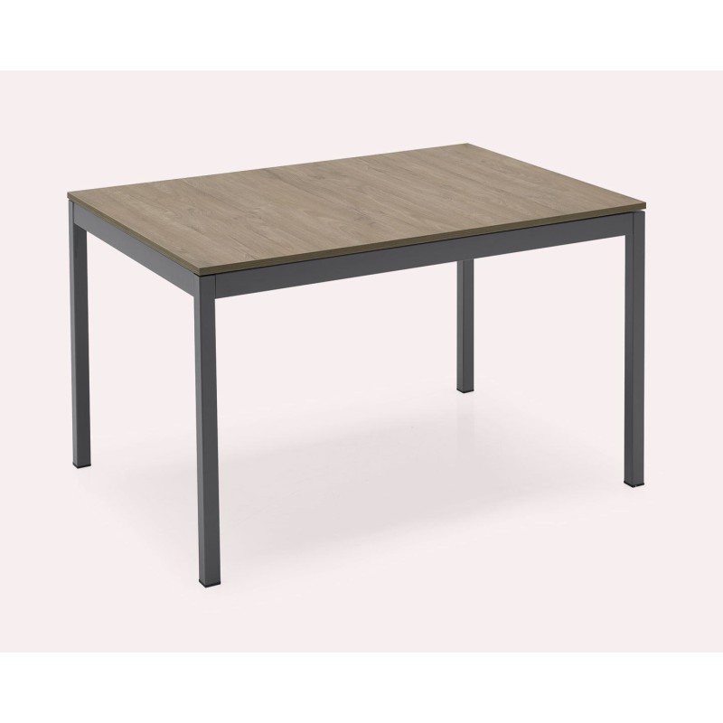  Connubia Snap CB4085-R 110 extendable table with metal frame and 110(160)x70 cm melamine top