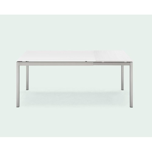 Connubia Snap CB4085-R 120 extendable table with 120 (180) x80 cm metal legs
