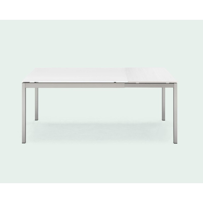  Connubia Snap CB4085-R 120 extendable table with metal frame and 120(180)x80 cm melamine top