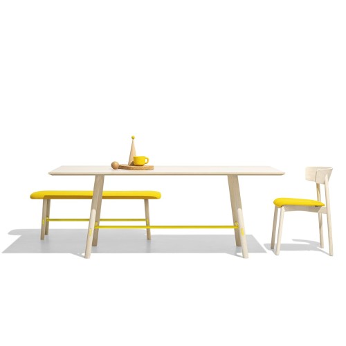 Table fixe Connubia Yo! CB4805-FR 160 en bois de 160x90 cm