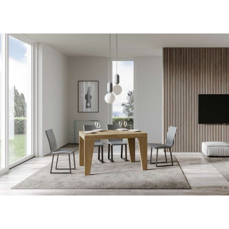  Mesa extensible Itamoby Naxy en melamina de 130 (234) x90 cms