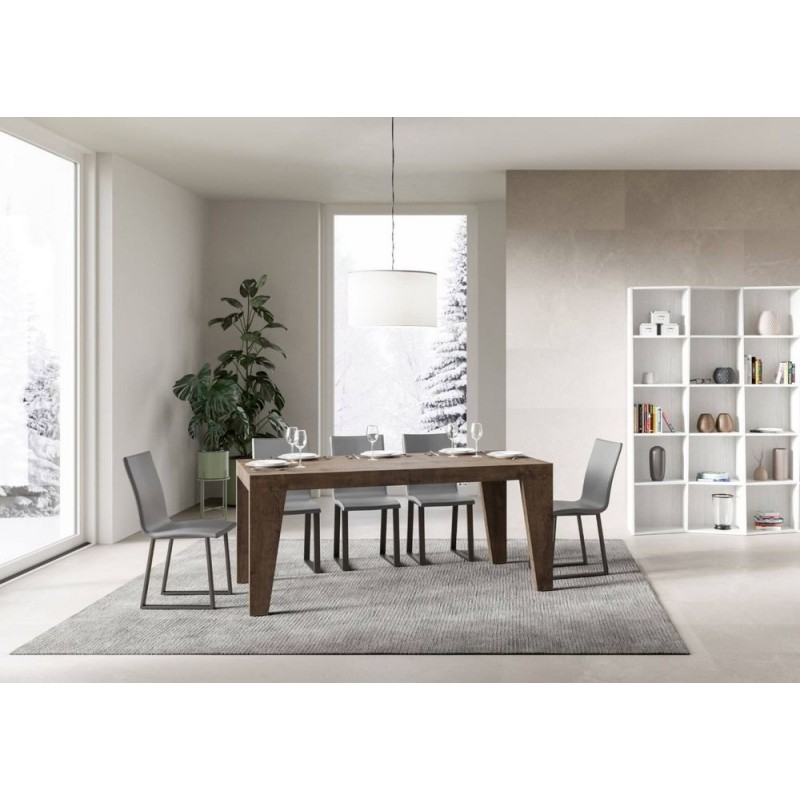  Mesa extensible Itamoby Naxy en melamina de 160 (264) x90 cms