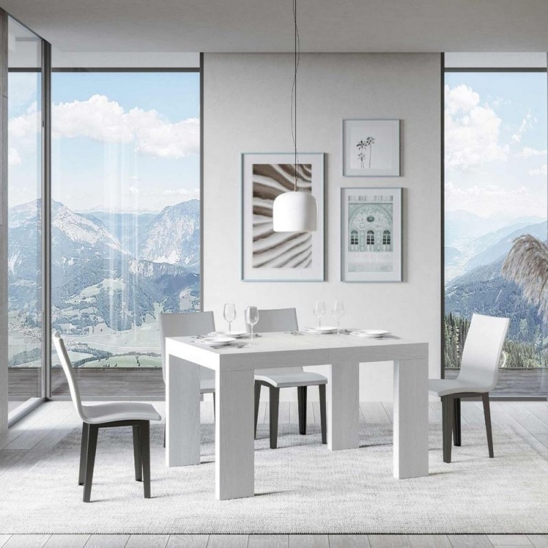  Itamoby Mesa extensible Roxell en melamina 130 (390) x90 cm