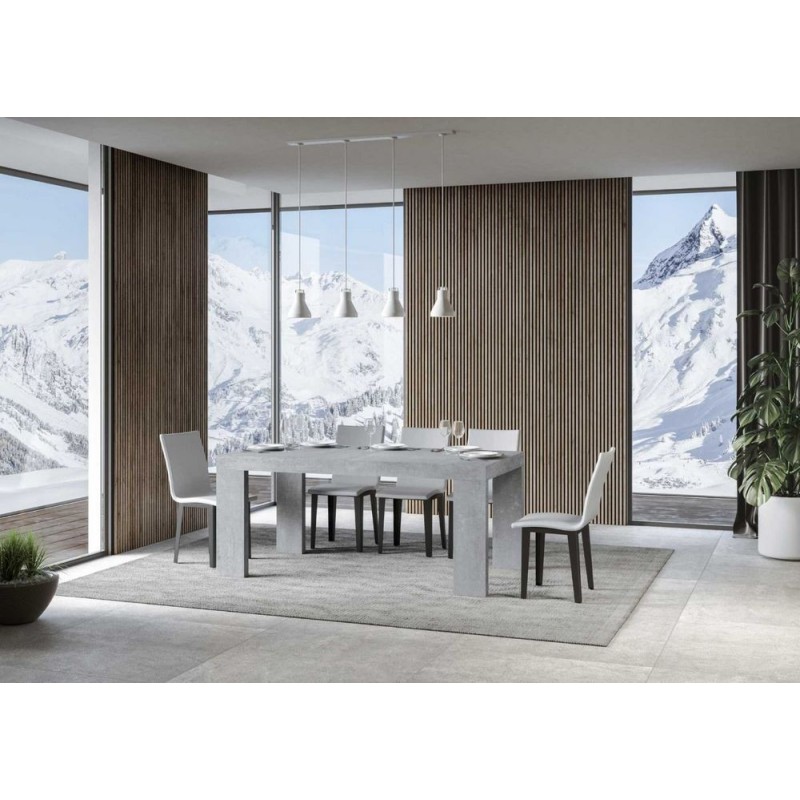  Itamoby Mesa extensible Roxell en melamina de 180 (284) x90 cms