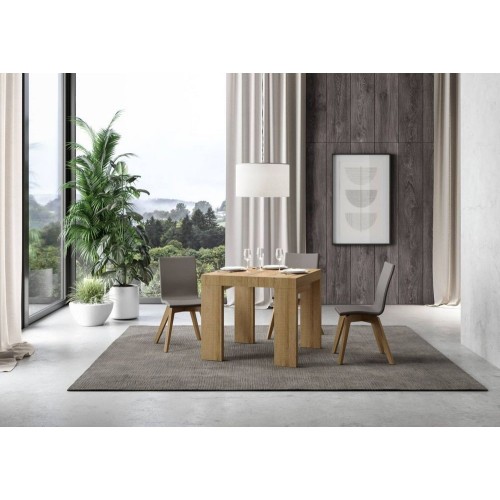 Itamoby Mesa extensible Roxell en melamina 90 (246) x90 cm