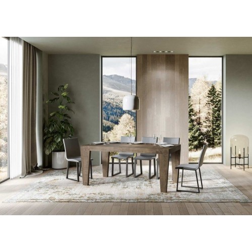 Mesa extensible Itamoby Spimbo en melamina de 180 (440) x90 cms