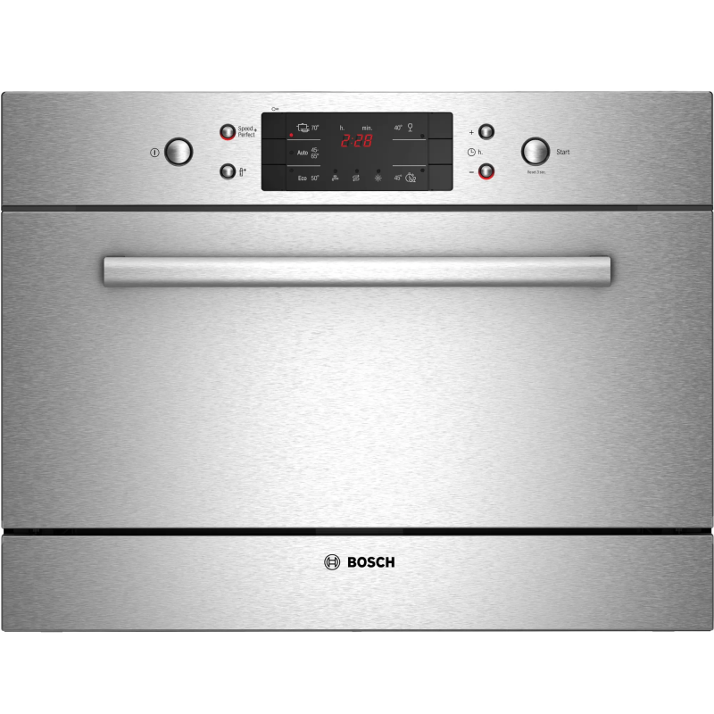 Bosch Compact built-in dishwasher SKE52M75EU 60 cm stainless steel finish - Series 6