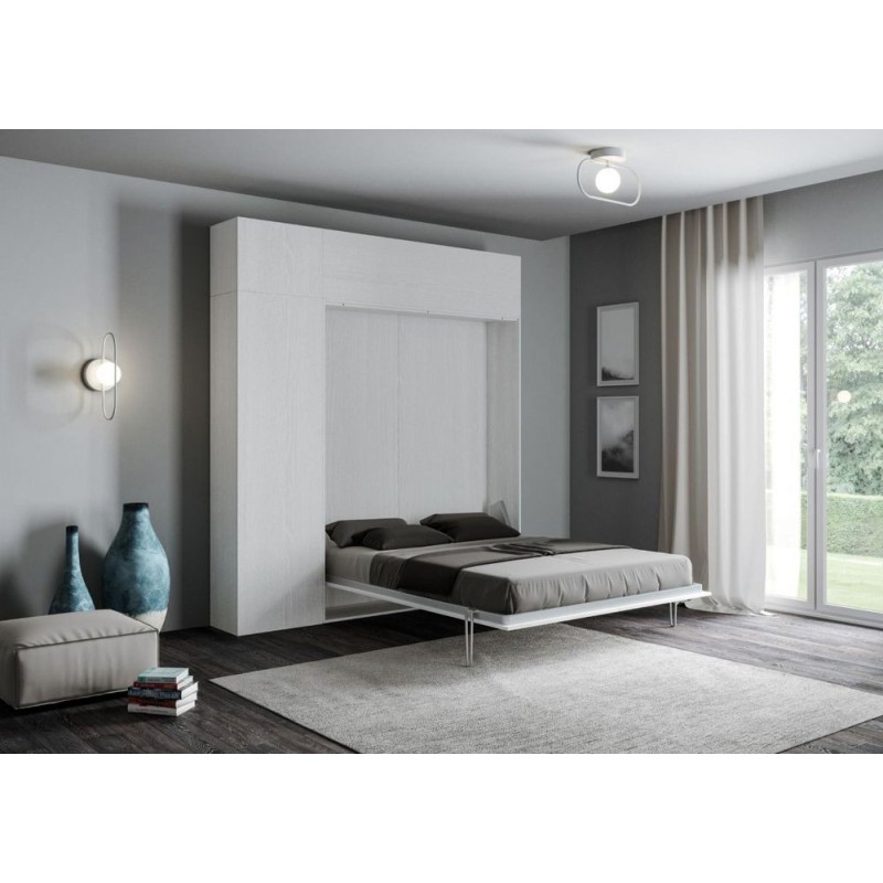  PROMO - Lit escamotable Itamoby Kentaro avec meuble 214x215 (39,5) cm