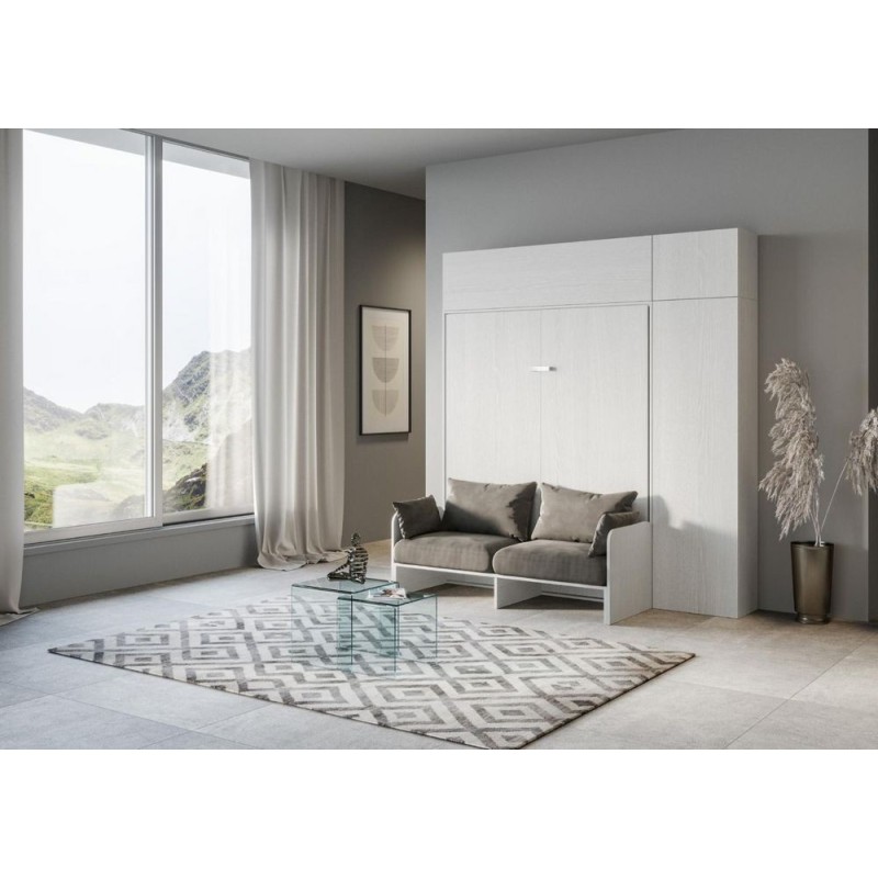  PROMO - Itamoby Cama francesa abatible Kentaro Sofá con mueble 214x215 (105) cm