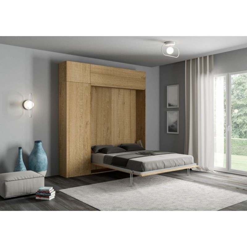 PROMO - Itamoby Kentaro foldaway double bed with furniture 234x215(39) cm