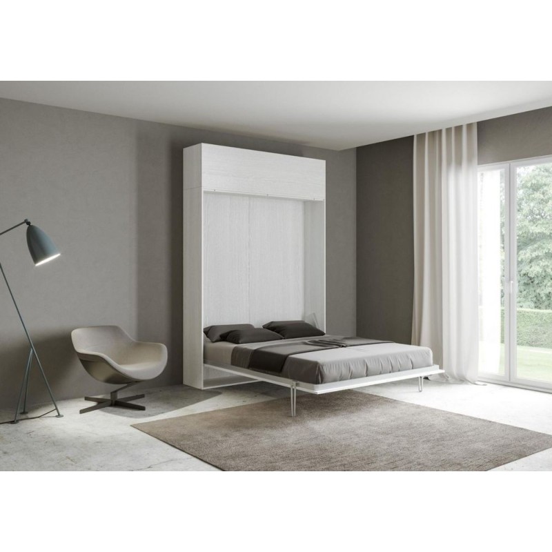  PROMO - Cama doble abatible Itamoby Kentaro con módulo alto de 174x215 (39,5) cm
