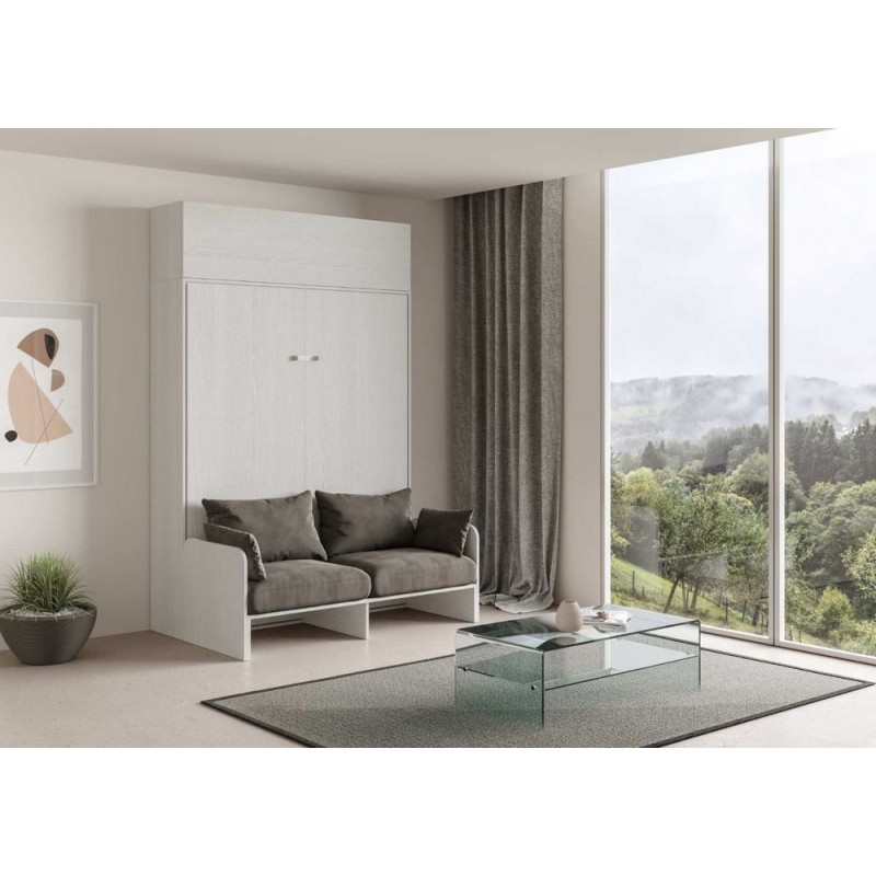  PROMO - Itamoby Cama doble abatible Kentaro Sofá con módulo alto 174x215 (105) cm