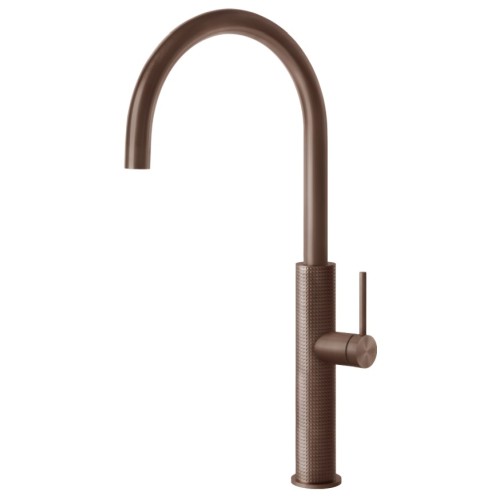Gessi Single lever Kitchen mixer Cesello 60020 708 Copper Brushed finish